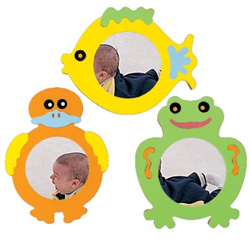 Frog, Duck, Fish Mirror Set - Buy Frog, Duck, Fish Mirror Set - Purchase Frog, Duck, Fish Mirror Set (Edushape Ltd, Toys & Games,Categories,Preschool,Baby Toys,Mirrors)