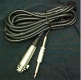 12 Foot 3 Pin XLR To 1 / 4 &acute; Male Microphone Cable - B000HBTV70