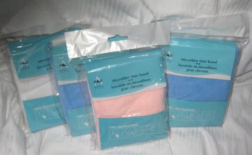 Microfiber Hair Wrap, (Color May Vary), 1 pc