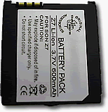 Battery For Sony Ericsson Z7, Z70 : Lightweight : High Capacity
