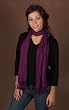 Embroidered Rayon Scarves - 6 Colors, Tan is Now More Gray in Color