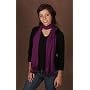 Embroidered Rayon Scarves - 6 Colors, Tan is Now More Gray in Color