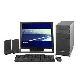 Sony VAIO VGC-RB52 Desktop PC (Intel Pentium D Processor 820, 1 GB RAM, 250 GB Hard Drive, DVD+R Dbl Layer/DVD+/-RW Drive)