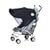 Protect-a-Bub Compact Sunshade - Single - Black