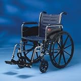 SPR Express by Invacare - Lightweight Removable Full Arm 20Wx16D w/ Footrests