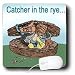 Londons Times Famous People Places Books Cartoons - CATCHER IN THE RYE - Mouse Pads Image