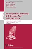 Reconfigurable Computing: Architectures, Tools and Applications: 8th International Symposium, ARC 2012, Hongkong, China, March 19-23, 2012, ... Computer Science and General Issues)