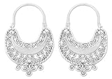 Earrings, 'Curlicue' 1 W 2 L