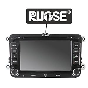 Cheapest  Rupse Car Indash DVD GPS Navigation Player With 7 Inch Digital HD Touch Screen RDS tooth iPod Control For VW Series New BORA / Passat B6/B7 / Golf 5