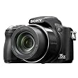 Sony DSC-H50 B Digitalkamera (9 Megapixel, 15-fach opt. Zoom, 3 Zoll Display, Bildstabilisator) in schwarz