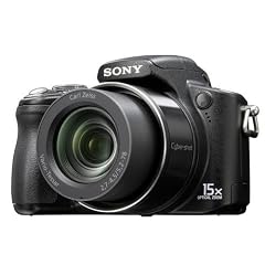 Sony DSC-H50 B Digitalkamera (9 Megapixel, 15-fach opt. Zoom, 7,6 cm (3 Zoll) Display, Bildstabilisator) schwarz