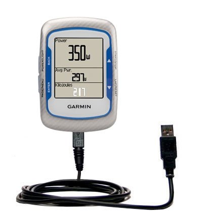 Classic Straight USB Cable for the Garmin EDGE 500 with Power Hot Sync and Charge capabilities - uses Gomadic TipExchange Technology