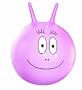 D'Arp�je - Barbapapa - OBAR56 - Jeu de Plein Air - Ballon Sauteur - 2 Poign�es - 45 cm