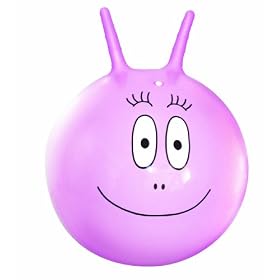 D'Arp�je - Barbapapa - OBAR56 - Jeu de Plein Air - Ballon Sauteur - 2 Poign�es - 45 cm