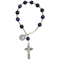 Navy Rosary Bracelet