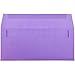 JAM PAPER #10 Business Colored Envelopes - 4 1/8 x 9 1/2 - Violet Purple Recycled - 25/Pack