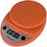 Primo Digital Kitchen Scale 11Lb/5Kg, Pumpkin Orange