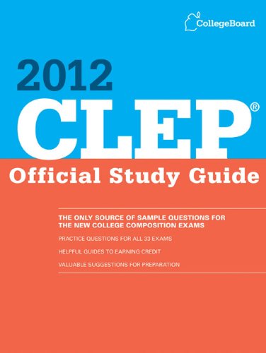 CLEP Official Study Guide 2012