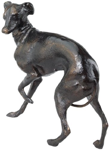 Gentleman Whippet Dog Authentic Foundry Iron 
