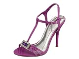 Reneeze NANCY-3 Women's Purple Ankle-Strap High-Heel Dress Sandals-Purple