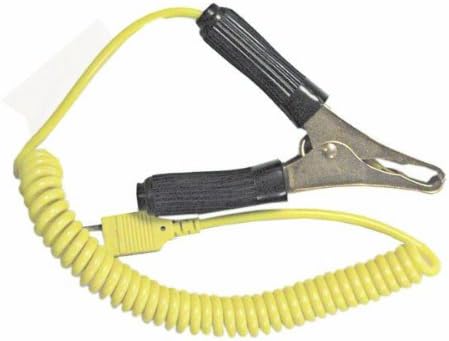 TPI CK21M Polyurethane K-Type Pipe Clamp Probe with Sub-Miniature Plug, -58 to 482 Degree F, 39-25/64" Lead Length, 3/4" Nominal Jaw Opening