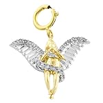 14k gold angel charms