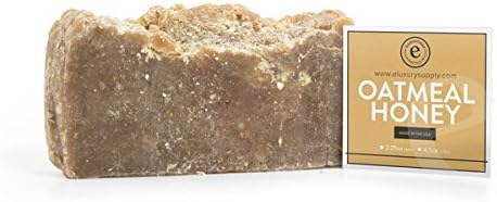 Handmade Oatmeal Honey Soap by eLuxurySoap, 5 Pack