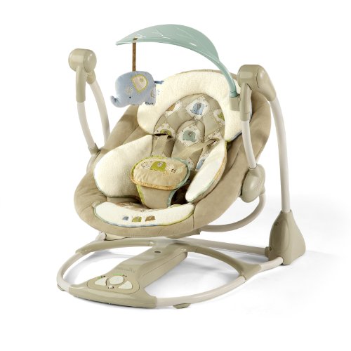 Buy Low Price KIDS II Bright Starts Kashmir Ingenuity Smart and Quiet Swing B004X9YOH4