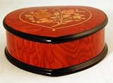 Music Box Made in Italy - Sorrento Heart Shaped