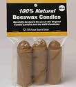 UCO 12-15 Hour 100% Natural Beeswax Candles (3-Pack)