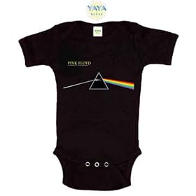 Pink Floyd prism Infant Baby black S/S onesie