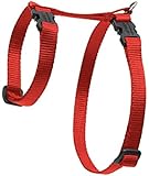 LupinePet 1/2" Red 12-20 H-Style Pet Harness