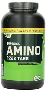 Optimum Nutrition Superior Amino 2222 Tablets, 320 Count