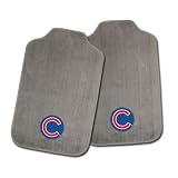 Chicago Cubs Gray Cloth Floor Mats