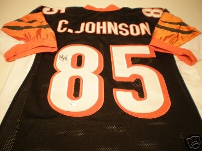Chad Ochocinco Autographed Cincinnati Bengals Authentic Reebok Jersey