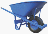 Tools & Hardware : Jeep Wheelbarrows EWB14JTPROFRH 6 Cu. Ft. Professional Wheelbarrow