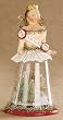 Nicol Sayre "A Christmas Wish" Angel on Cloche Bell Jar