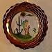12 inch Medium Metal Fuchsia And Blue Hummingbird Wind Spinner
