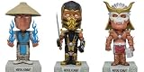 Mortal Kombat Wacky Wobbler Bobblehead Bundle (includes Shao Khan, Scorpion & Raiden)