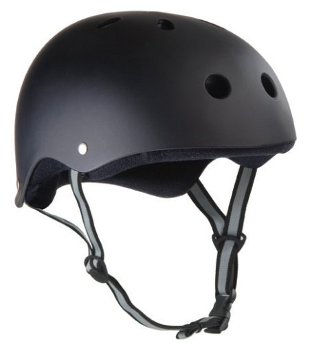 Buy Skate Helmet - Matt Black - Size Medium (55 - 56cm) online at Discounted New and Used prices. Delivered to your door with Childrens Toyshop.com