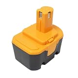 Maximalpower Ryobi 14.4v 2000mAh Ni-Cd Replacement Battery for Ryobi 1400656 1400671 4400011 and more