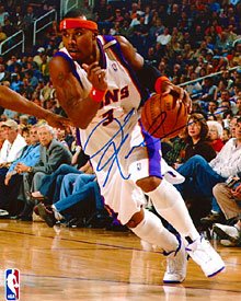 Quentin Richardson Autographed / Signed Phoenix Suns Driving 8x10 Photo