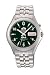 Orient Watches - Orient Men's Automatic Day and Date Green Stainless Steel Watch #BEM6G006F