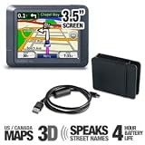 Garmin Nuvi 265T GPS (RB) and Accessories Bundle