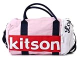 KITSON ���åȥ��� �ߥ˥ܥ��ȥ�Хå� MINI DUFFLE �ߥ˥��åե�Хå� KHB0301 PINK/WHITE �ԥ󥯡ߥۥ磻�� 2way[�¹�͢����]