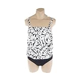 It Figures! Tummy Thinner Collection Simple Leaf Blouson 2-pc Swimsuit OR Swimsuit Top