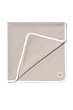 Bellybutton 44334 - Jersey Decke, Maße: 80 x 80 cm, beige striped