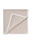 Bellybutton 44334 - Jersey Decke, Ma&szlig;e: 80 x 80 cm, beige striped