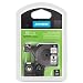 Dymo(R) Model 16955 Black-On-White Permanent Plastic Tape, 1/2in. x 18ft.