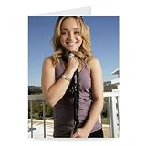 Hayden_Panettiere_003 - Greeting Card (Pack of 2) - 7x5 inch - Art247 - Standard Size - Pack Of 2